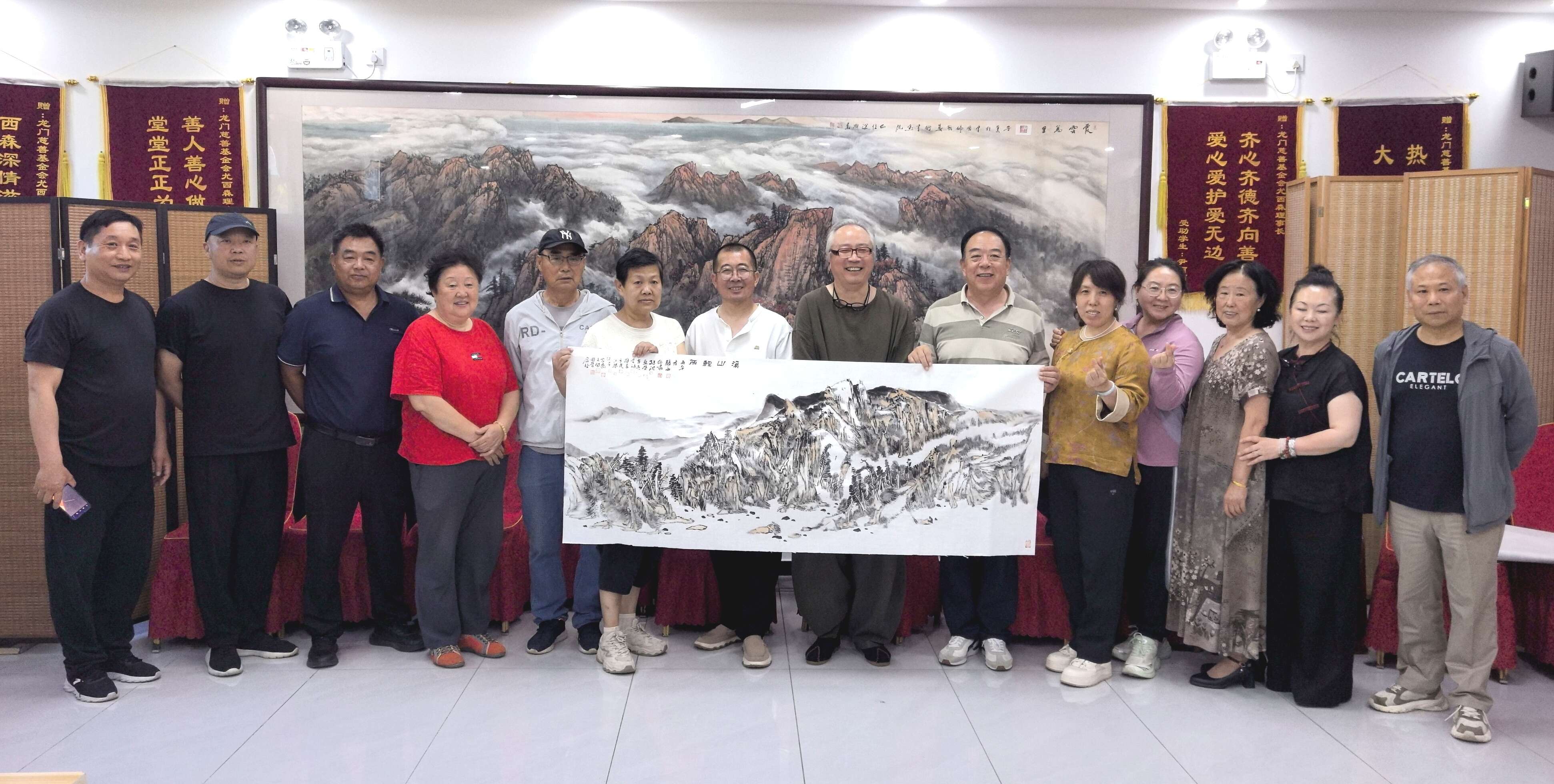 龙门有真意,笔墨见山川-艺众网 龙门有真意,笔墨见山川