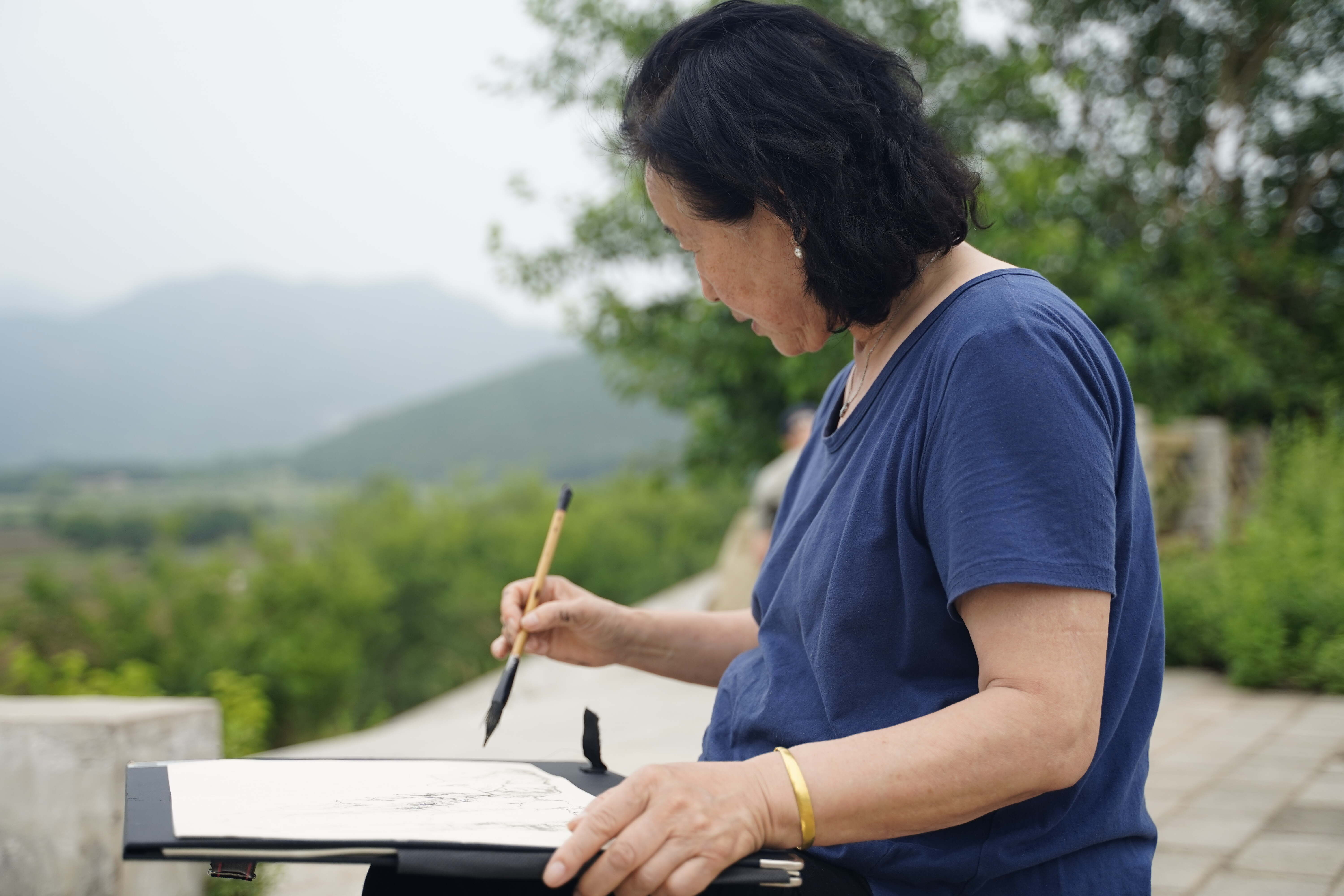 龙门有真意,笔墨见山川-艺众网 龙门有真意,笔墨见山川