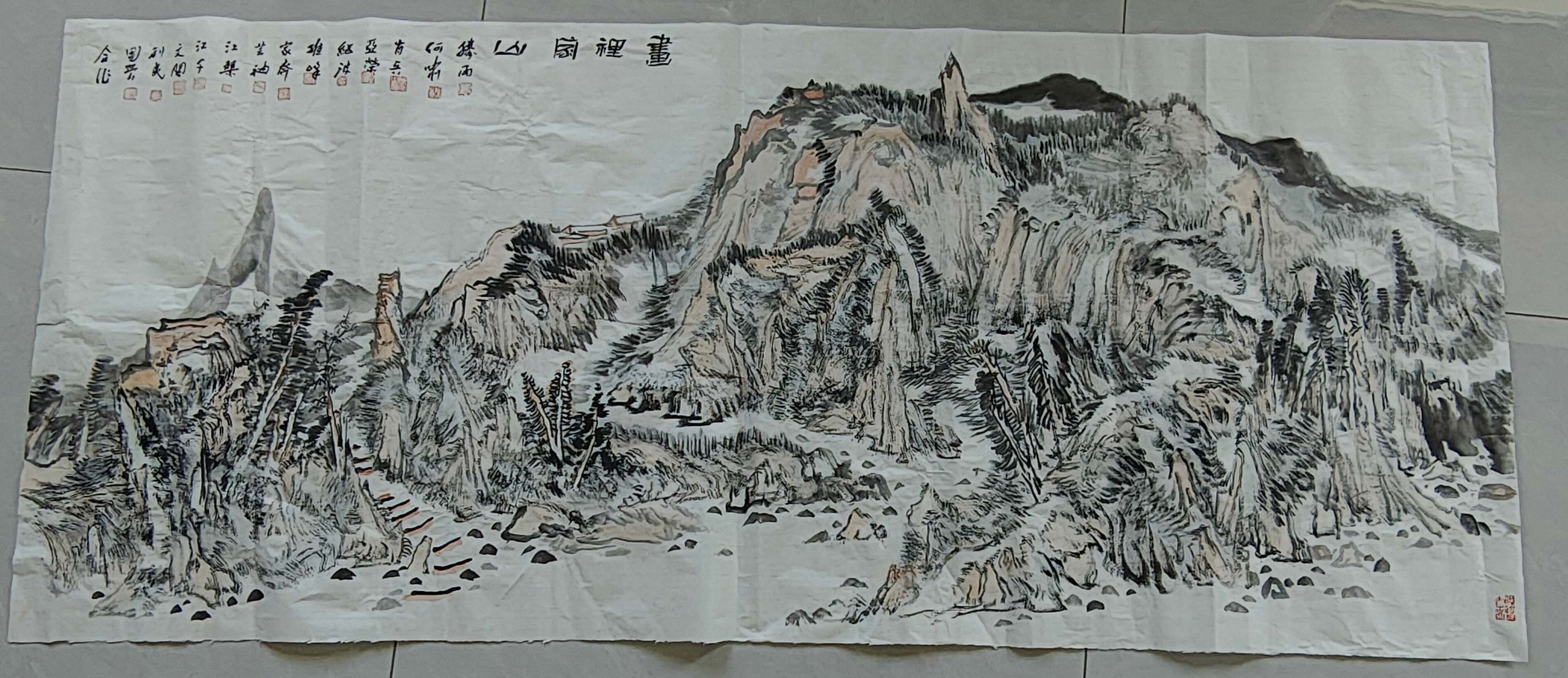 龙门有真意,笔墨见山川-艺众网 龙门有真意,笔墨见山川