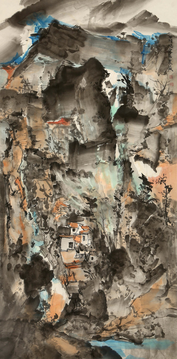 ”九九重阳 翰墨丹青“第四届中国老年书画展作品集（二）