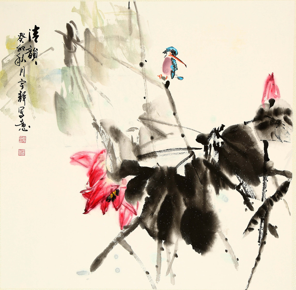 ”九九重阳 翰墨丹青“第四届中国老年书画展作品集（三）