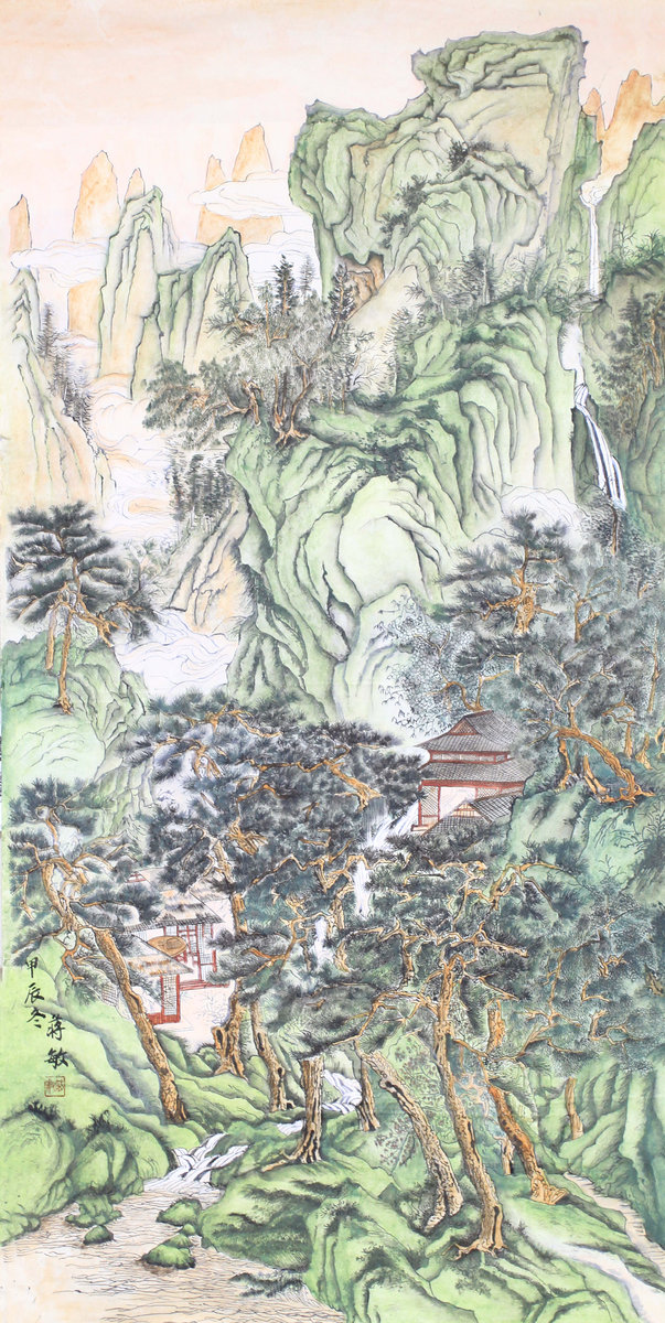 ”九九重阳 翰墨丹青“第四届中国老年书画展作品集（三）