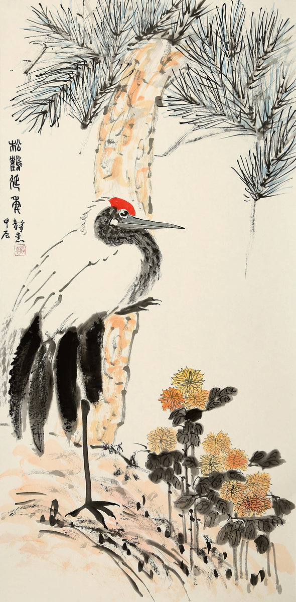 ”九九重阳 翰墨丹青“第四届中国老年书画展作品集（三）