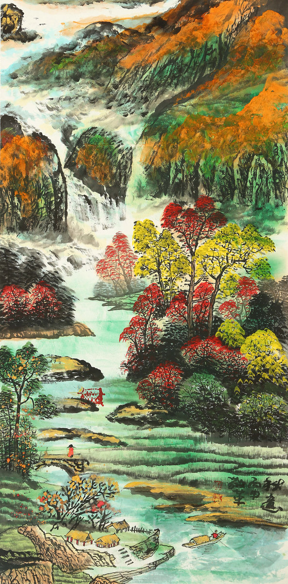 ”九九重阳 翰墨丹青“第四届中国老年书画展作品集（三）